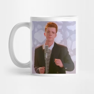 rick roll meme Mug